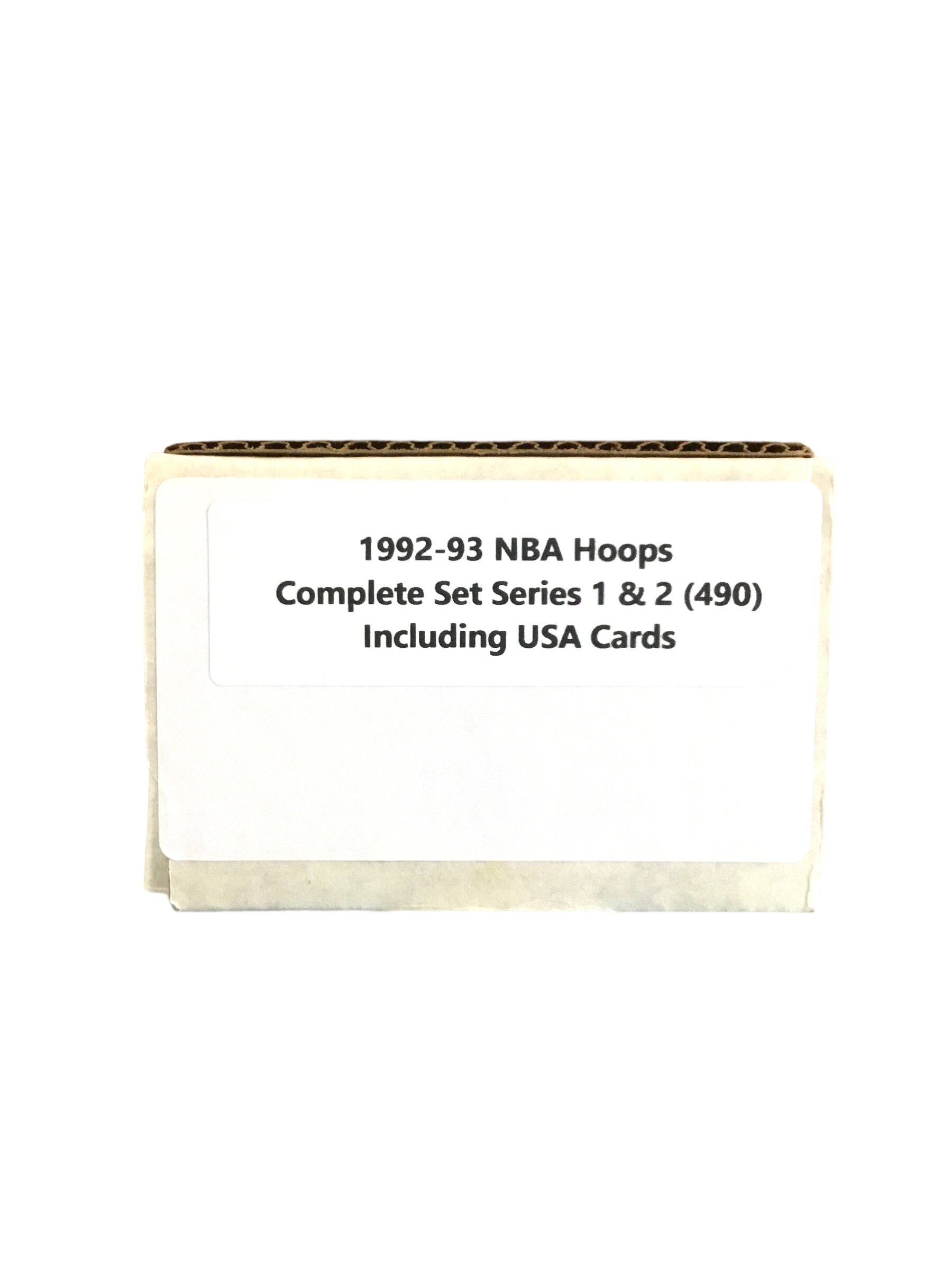 1992-93 NBA Hoops Complete Set Series 1 & 2 (490) Including USA Cards