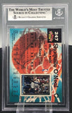 1992-93 Topps Stadium Club Shaquille O'Neal Draft Picks BGS 9 Magic #247