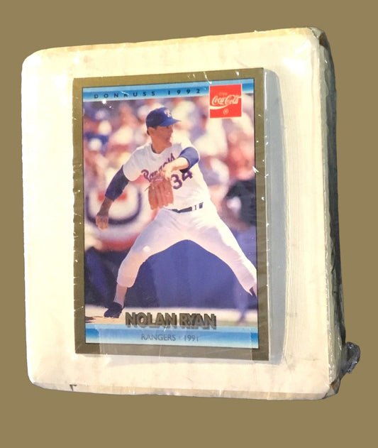 1992 Nolan Ryan Donruss Coca Cola Career Complete Sealed Packs Set