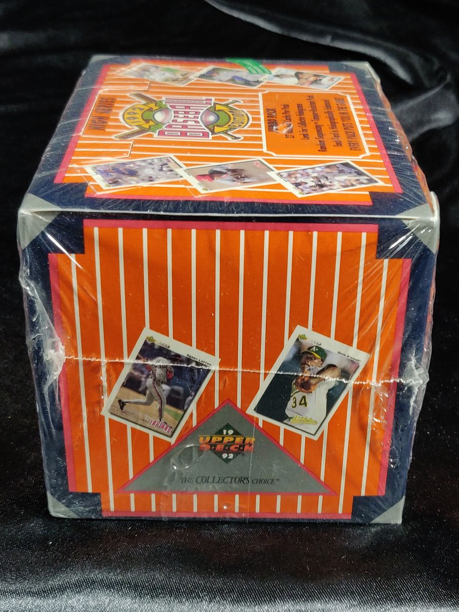 1992 Upper Deck High Series Baseball Jumbo Pack Box Factory Sealed