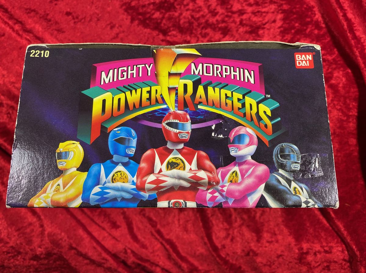 1993 Mighty Morphin Power Rangers Evil Space Aliens Bones Action Figure *READ*