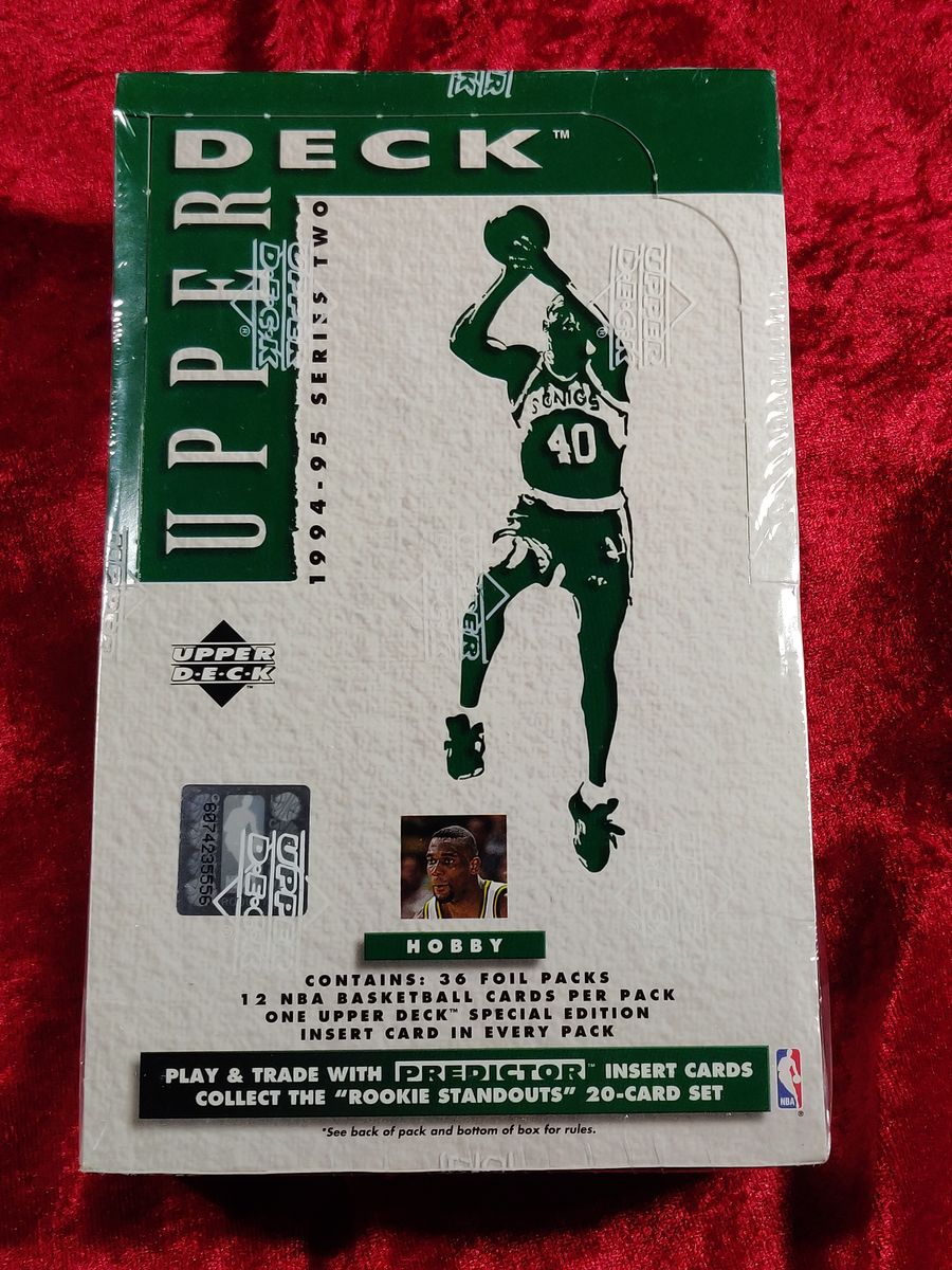 1994-95 Upper Deck Basketball Series 2 Factory Sealed Retail Box 36 Packs