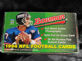 1994 Bowman Football Factory Sealed Box 20 Packs Marshall Faulk RC