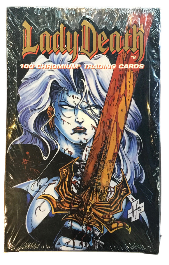 1994 Krome Productions Lady Death Series 1 Box Sealed 100 All Chromium Cards