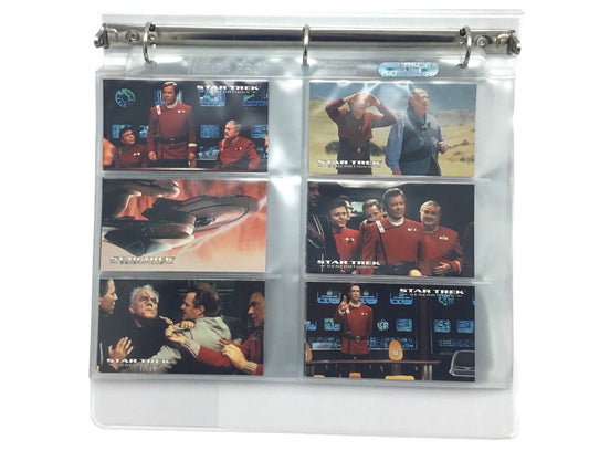1994 STAR TREK GENERATIONS MOVIE Tall Format Skybox Complete 72 Card Set w/Inserts
