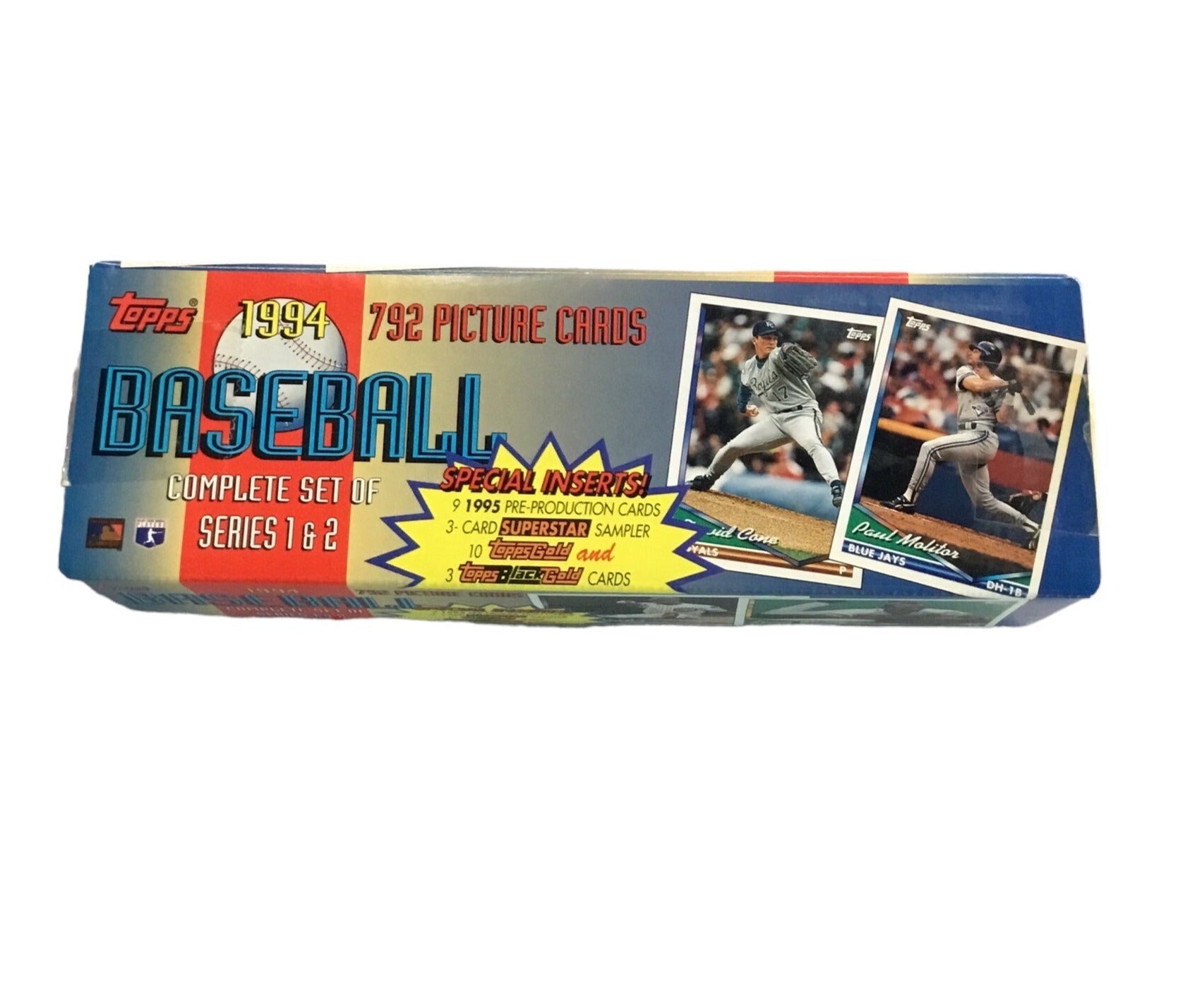 1994 Topps Baseball Complete Set of Series 1 & 2 Base set Only No Special Inserts