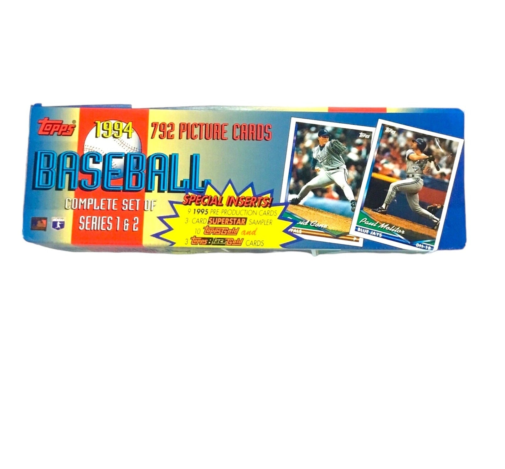 1994 Topps Baseball Complete Set of Series 1 & 2 with Special Inserts Open