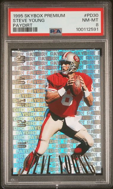 1995 Skybox Premium Paydirt Paydirt #PD30 PSA 8 - 100112591