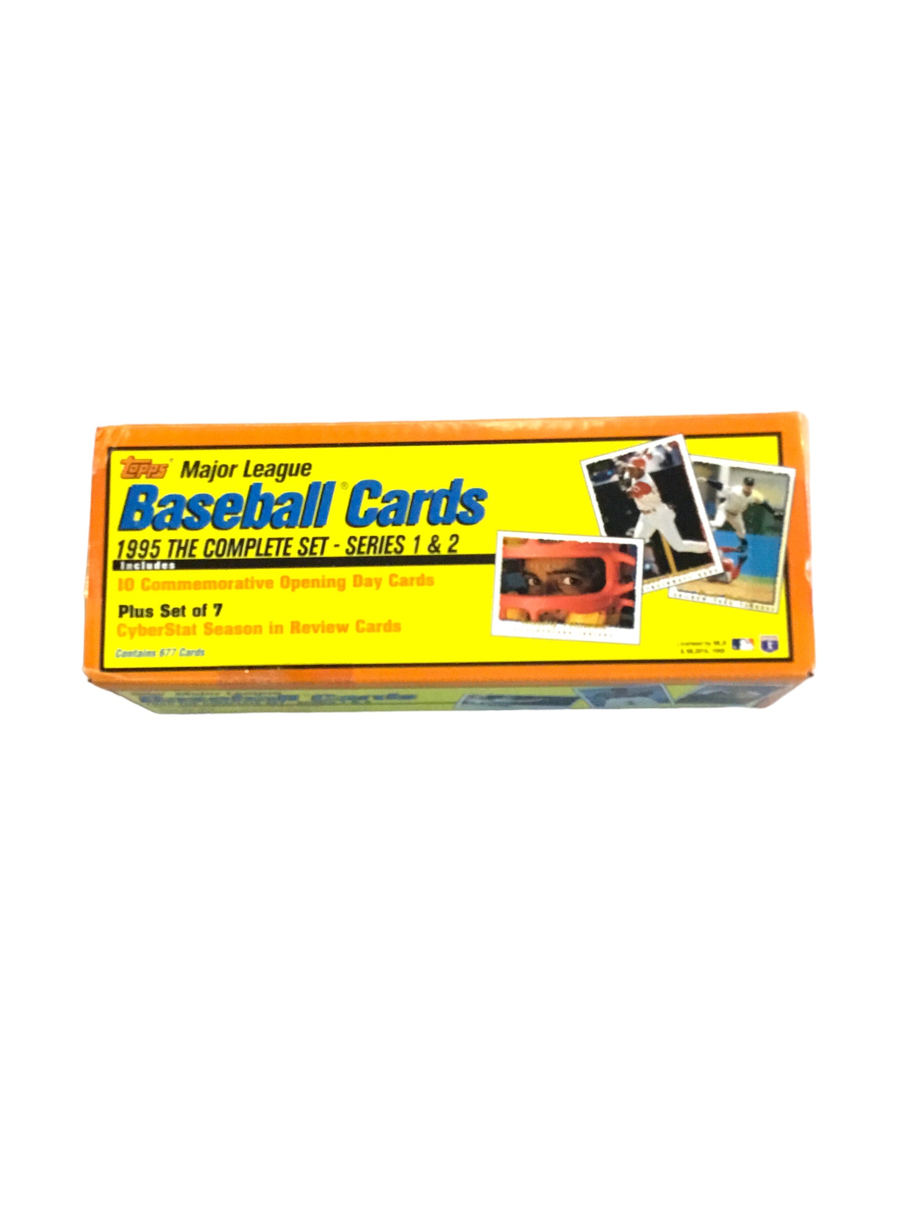 1995 Topps Major League Baseball Cards Complete Set -Series 1 & 2 New Opened