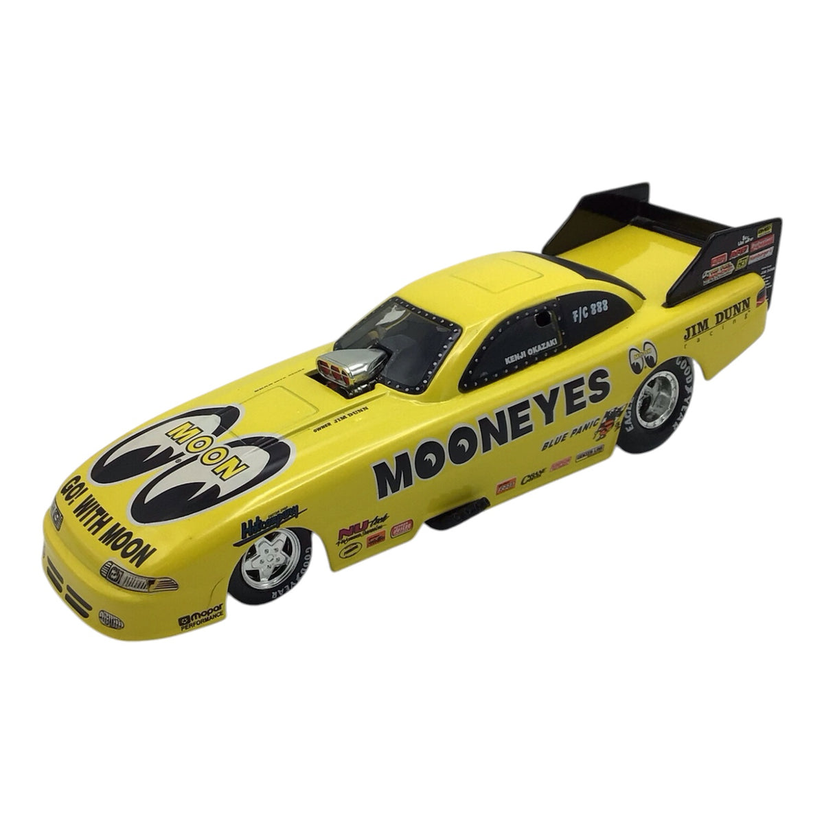 1996 1:24 Scale Kenji Okazaki Mooneyes Dodge Avenger Nitro Funny Car Model