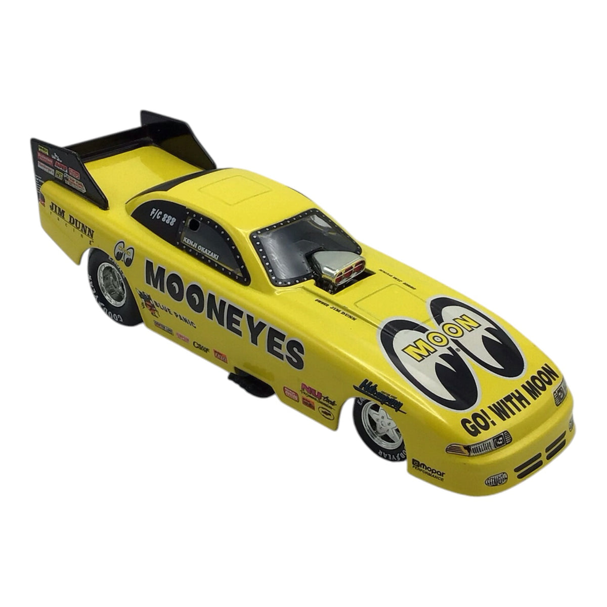 1996 1:24 Scale Kenji Okazaki Mooneyes Dodge Avenger Nitro Funny Car Model