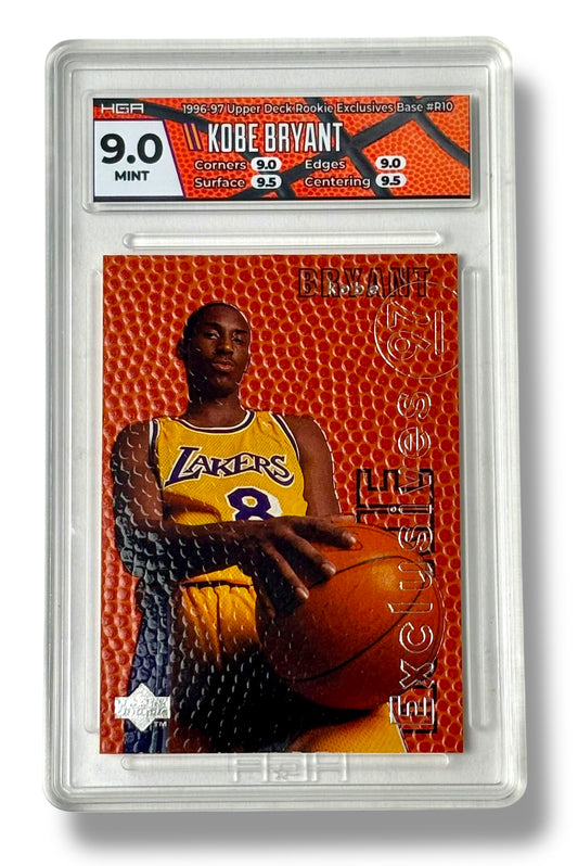 1996 Upper Deck RC Exclusive Kobe Bryant Color Match Label HGA 9 - #C5GHTC1TOO