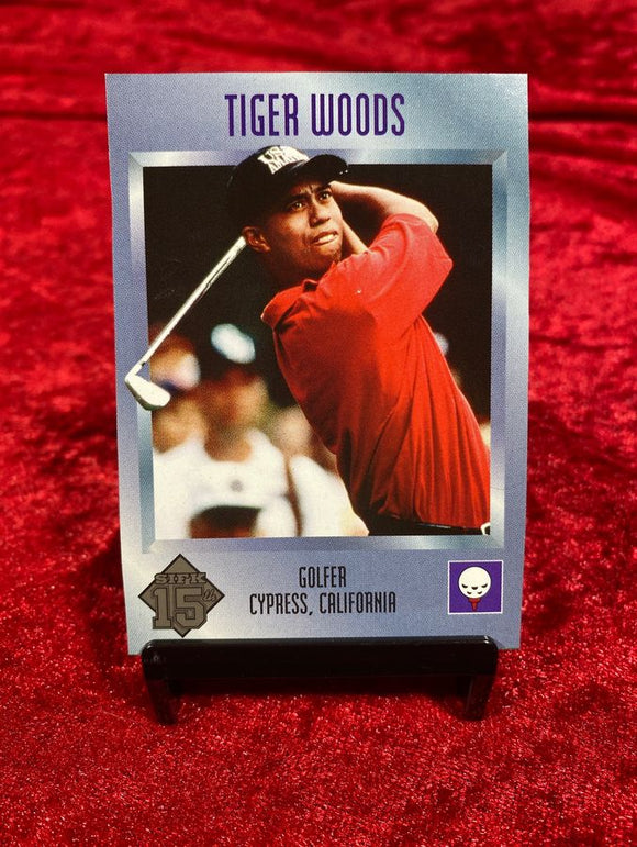 1996/2011 Tiger Woods Sports Illustrated For Kids Rookie Card 15th Anniversary