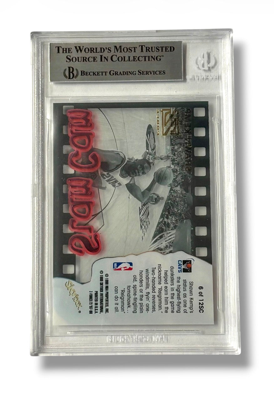 1997-98 Skybox Z-Force Slam Cam #6 Shawn Kemp BGS 8.5 - 0015504832