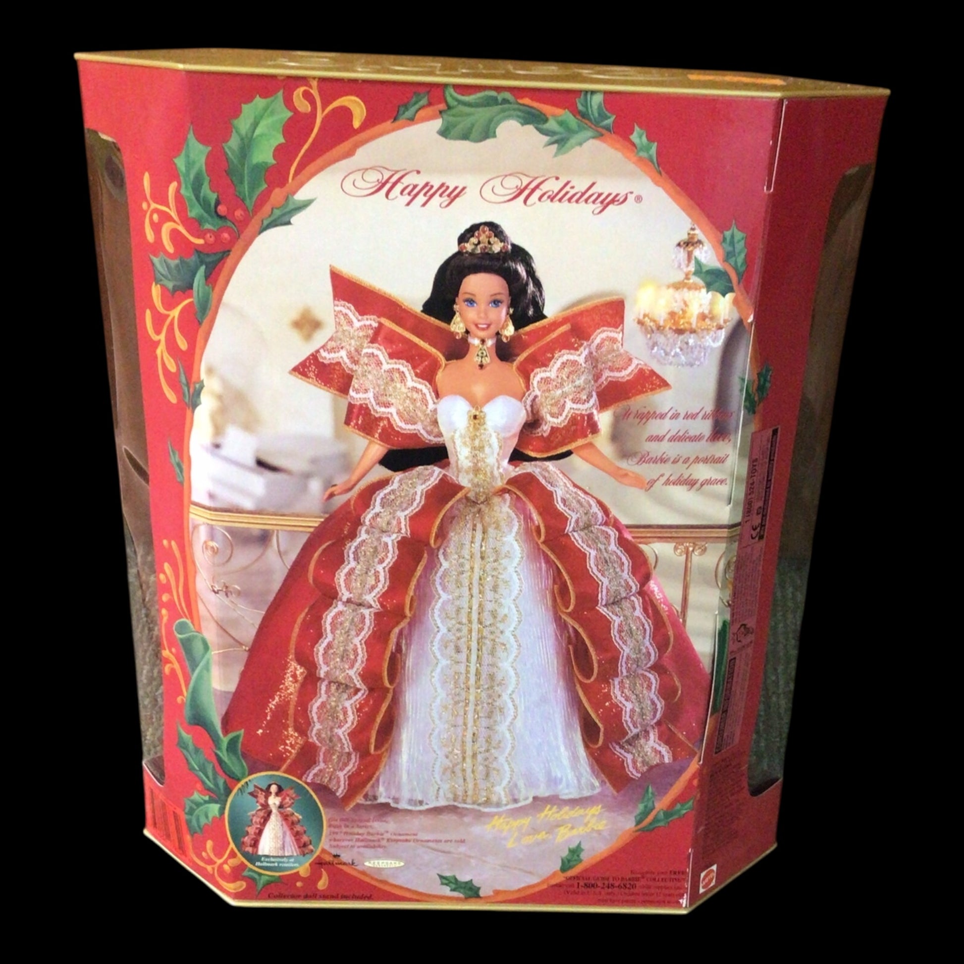 1997 Happy Holidays 10th Anniversary Special Edition Barbie Doll - NIB