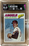 1997 Topps Baseball #650 Nolan Ryan HGA Graded 8.0