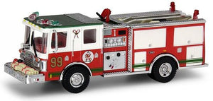 1999 Christmas Luverne Pumper - Code 3 Ferrara Diecast 1/64 Fire Engine