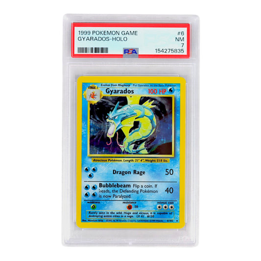 1999 Gyarados #6 PSA 7