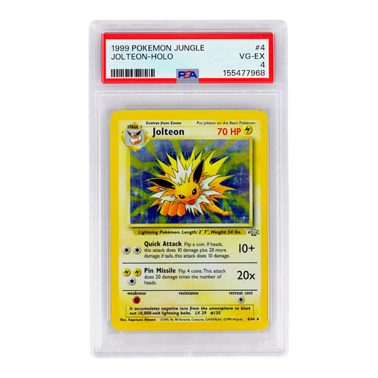 1999 Jolteon-Holo #4 PSA 4