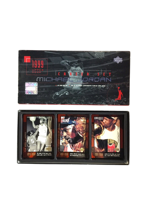 1999 Michael Jordan Upper Deck 60 card box set Career Set Collector's Ed