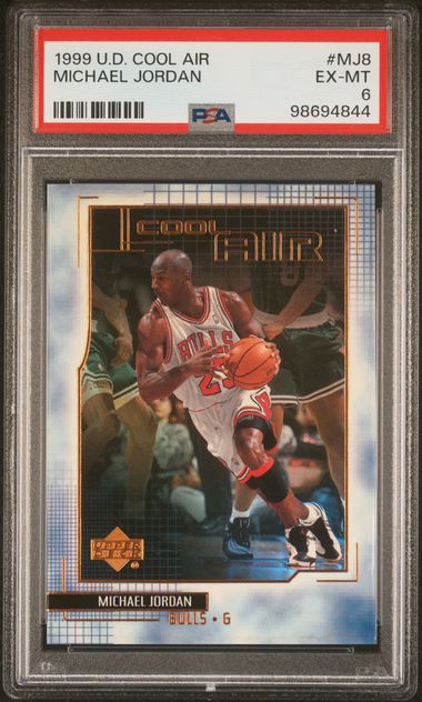 1999 Upper Deck Cool Air Michael Jordan #MJ8 PSA 6