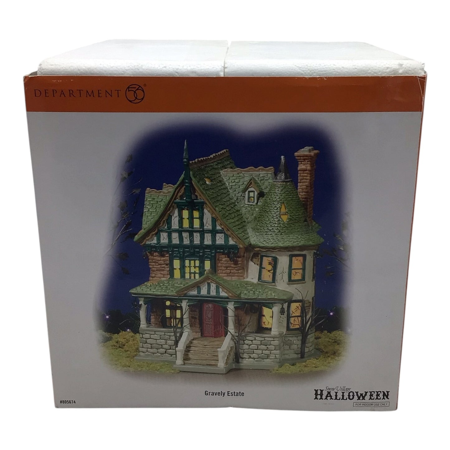 Department 56 Halloween Series - Gravely Estate - Snow Village Halloween