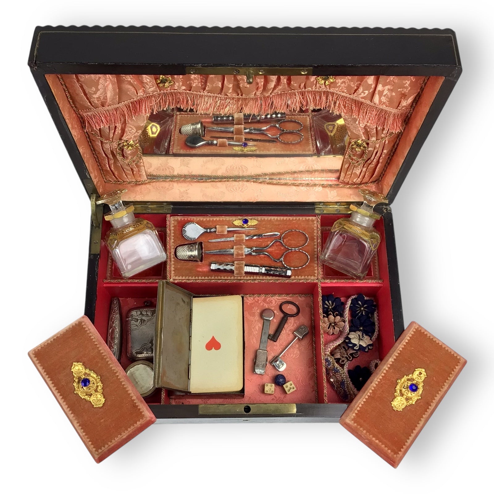 19th-Century Gambler’s Kit by Will & Finck - Antique & Collectible Gambling Kit!