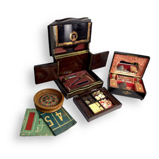 19th-Century Gambler’s Kit by Will & Finck - Antique & Collectible Gambling Kit!