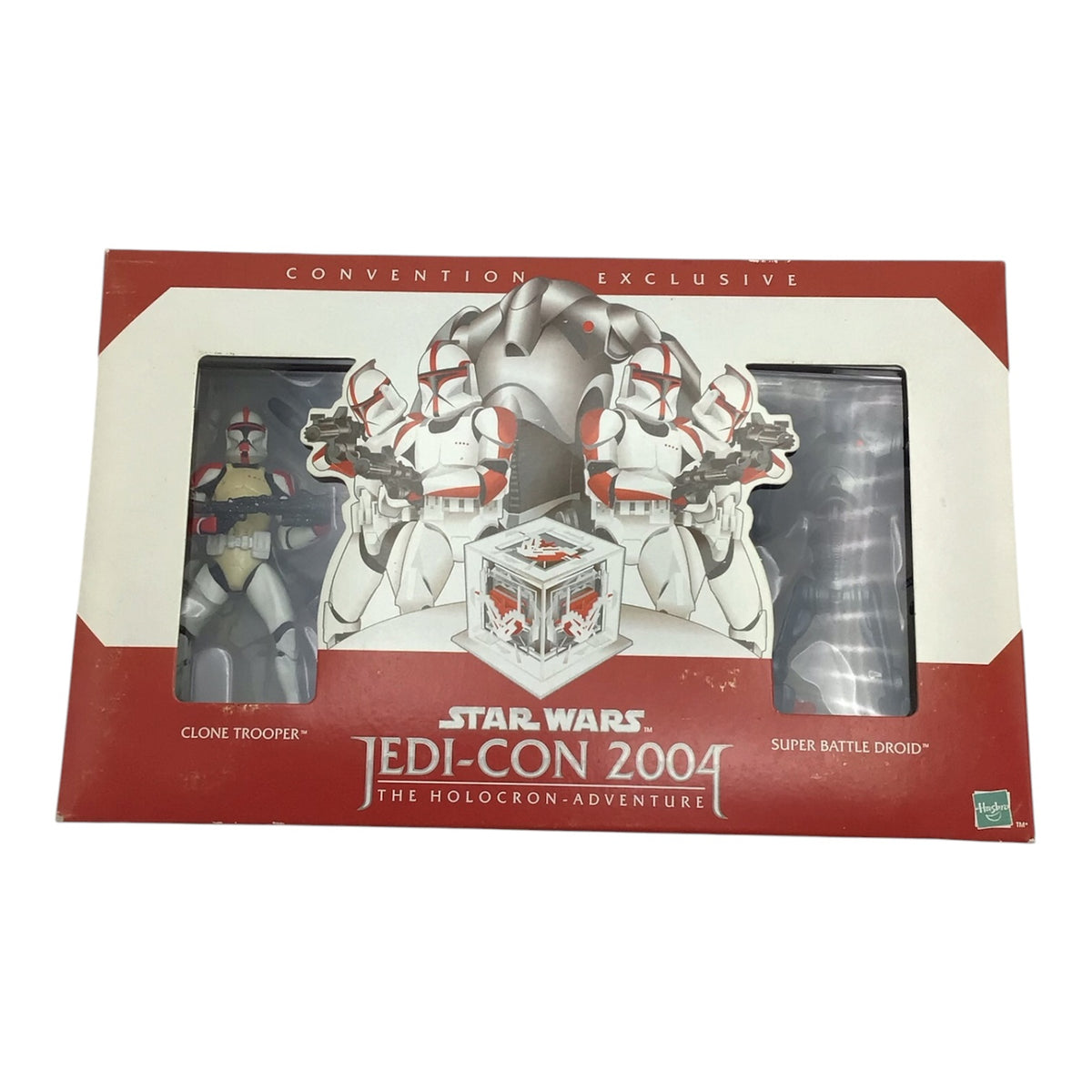 Star Wars Jedi-Con 2004 Clone Trooper & Super Battle Droid Action Figures - Convention Exclusive