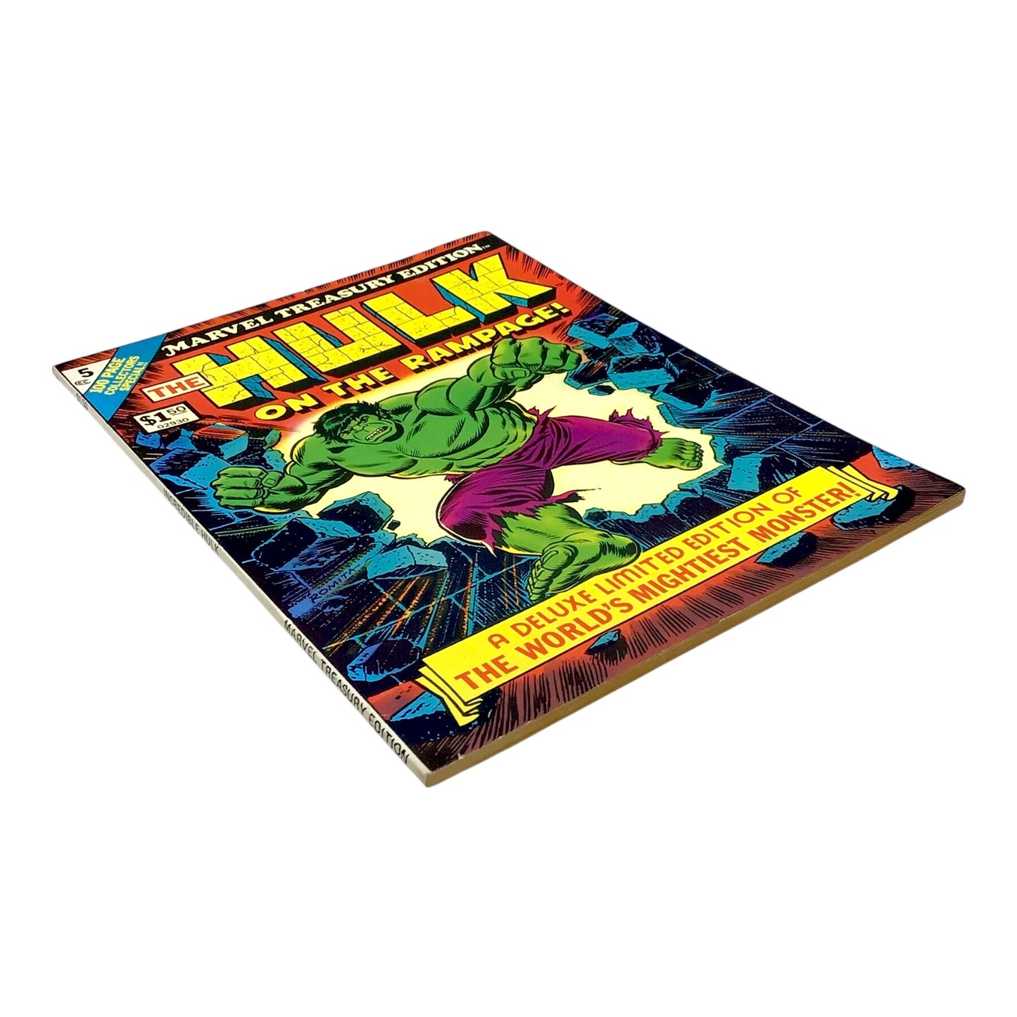 The Hulk on the Rampage – Marvel Treasury Edition #5 (1975) – Deluxe Limited Edition - NM
