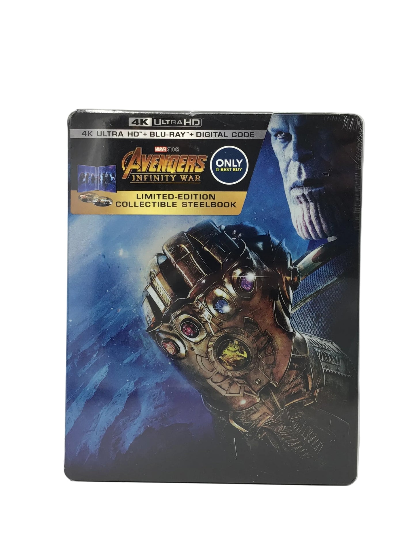 Avengers: Infinity War Limited Edition 4K Ultra HD SteelBook Blu-ray – Best Buy Exclusive