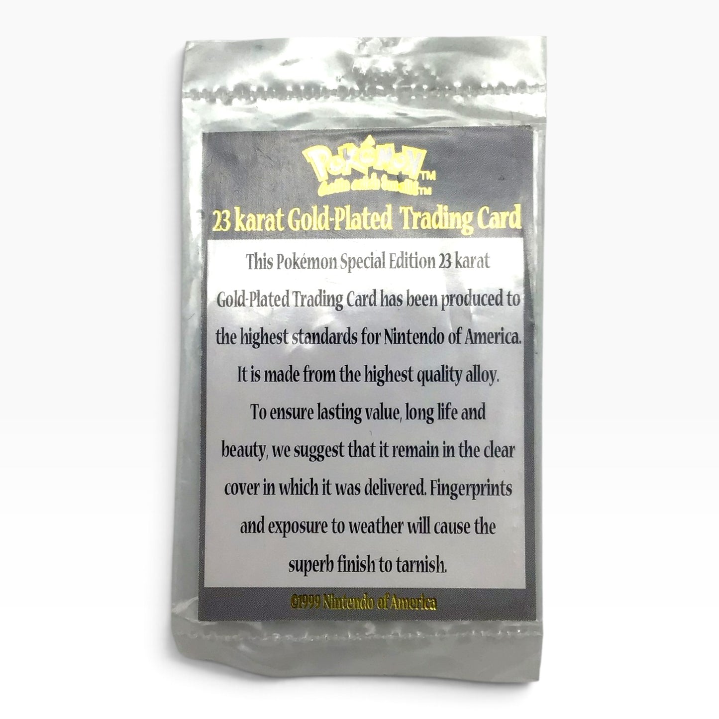 Pokémon - Limited Edition 23K Gold-Plated Trading Card | Pikachu (#25)