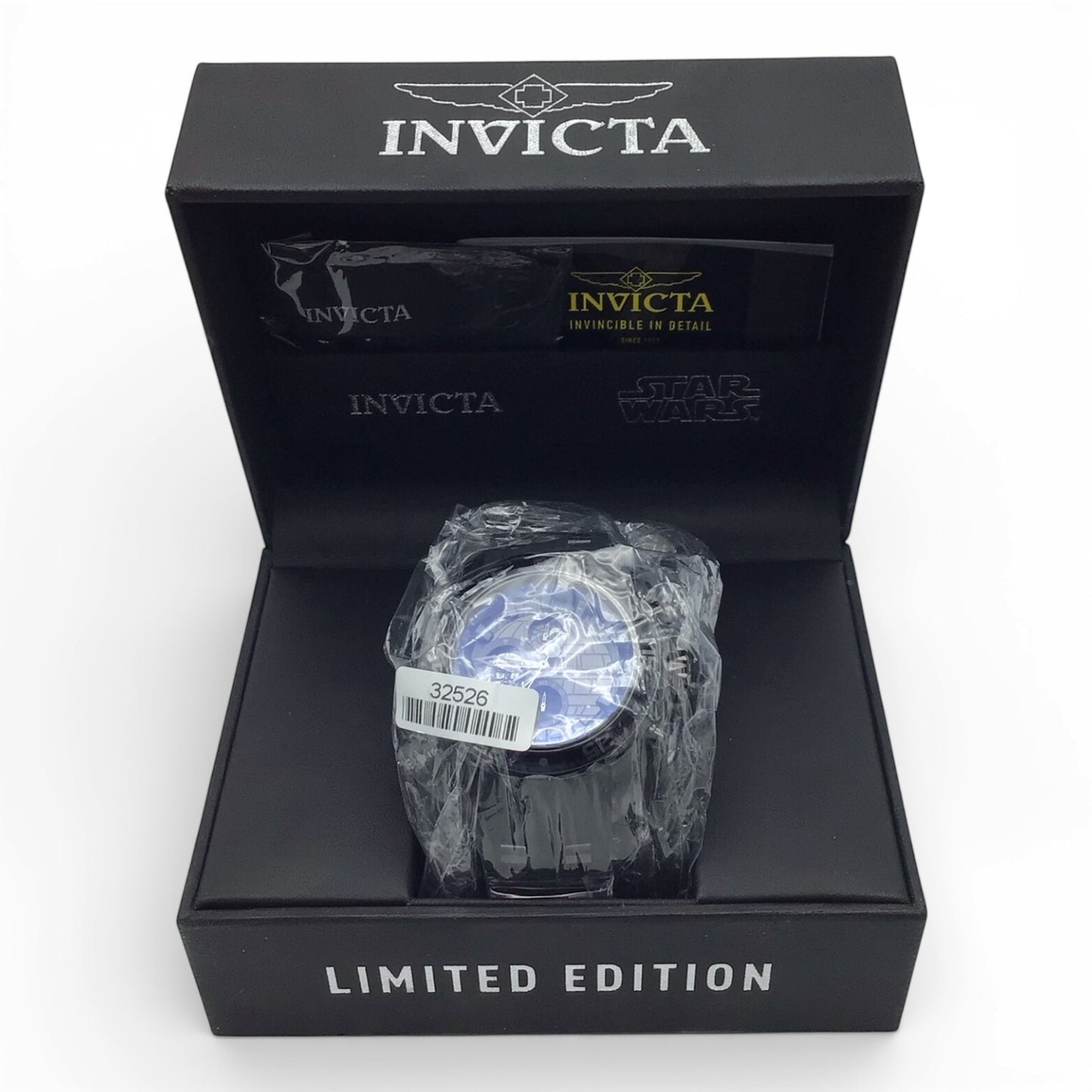 Invicta Star Wars Darth Vader Men's Watch - 48mm, Black, Gunmetal (32526)