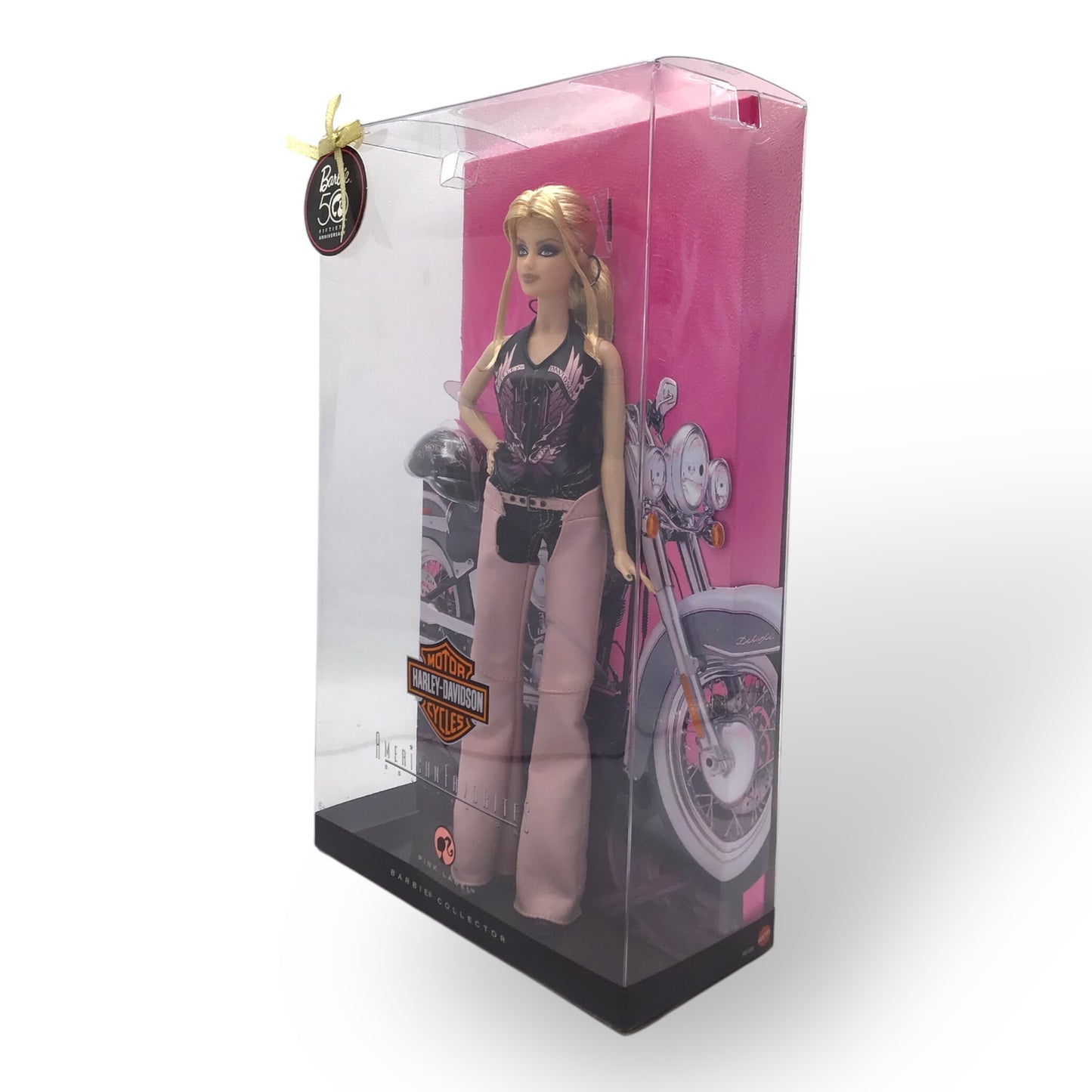 Harley-Davidson Barbie Doll 50th Anniversary | 2009 Pink Label, NIB