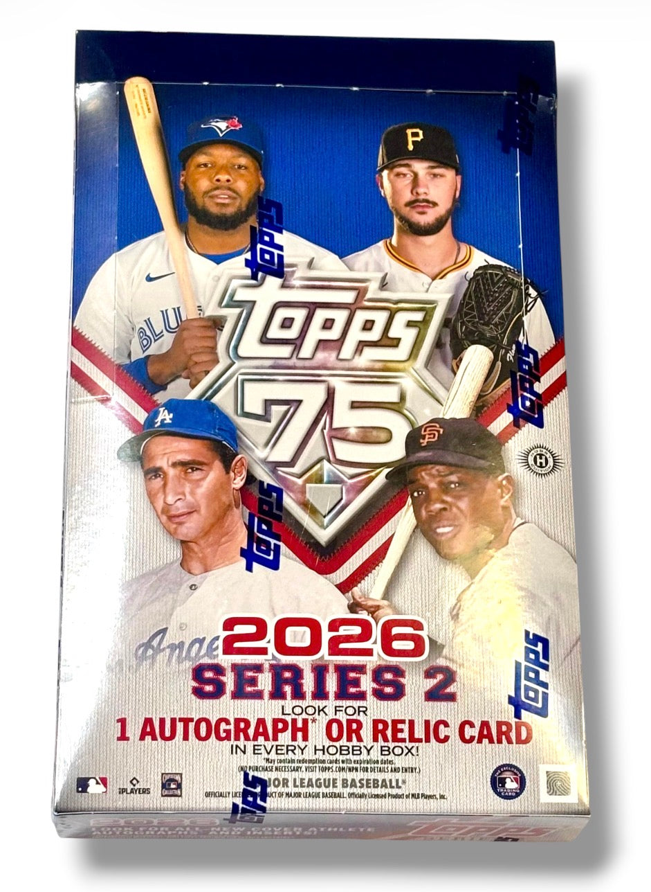 2026 Topps 75 MLB Baseball Series 2 Hobby Box