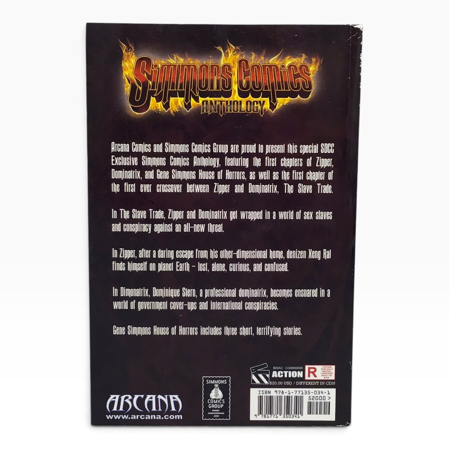 Simmons Comics Anthology: Zipper vs. Dominatrix Signed by Gene Simmons – 2012 SDCC Exclusive