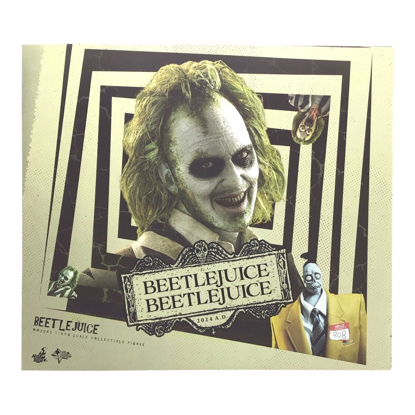 Hot Toys Beetlejuice Beetlejuice 1/6 Scale Collectible Figure MMS767 – New Sealed