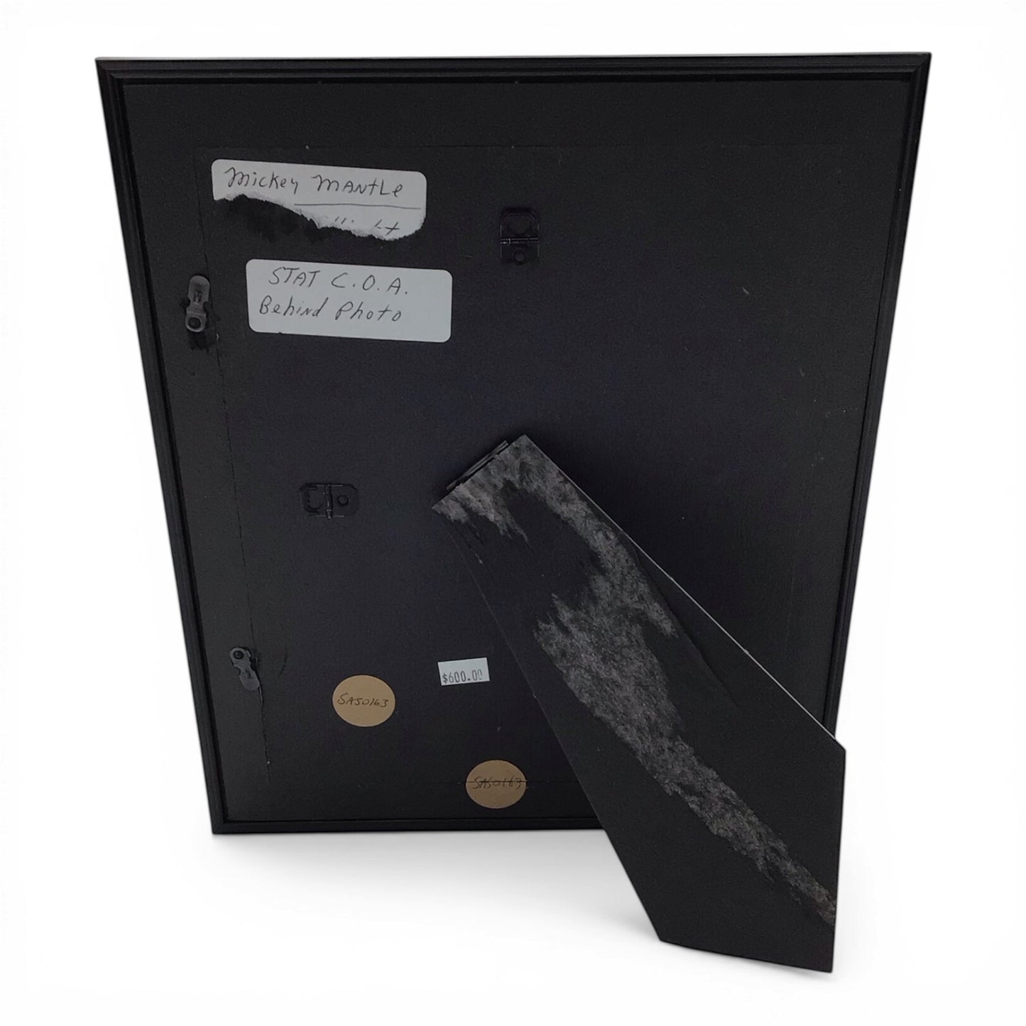 Framed Mickey Mantle Signed Photo