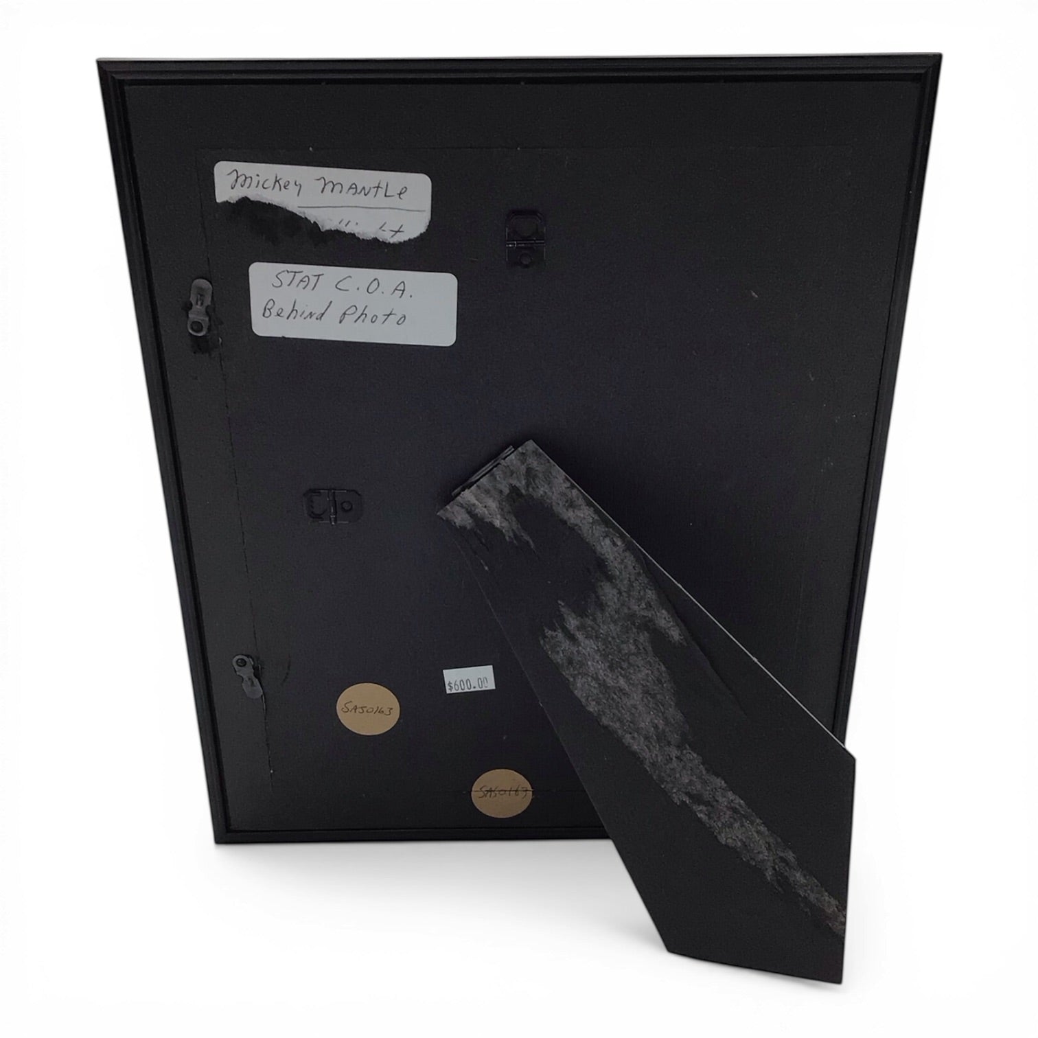 Framed Mickey Mantle Signed Photo