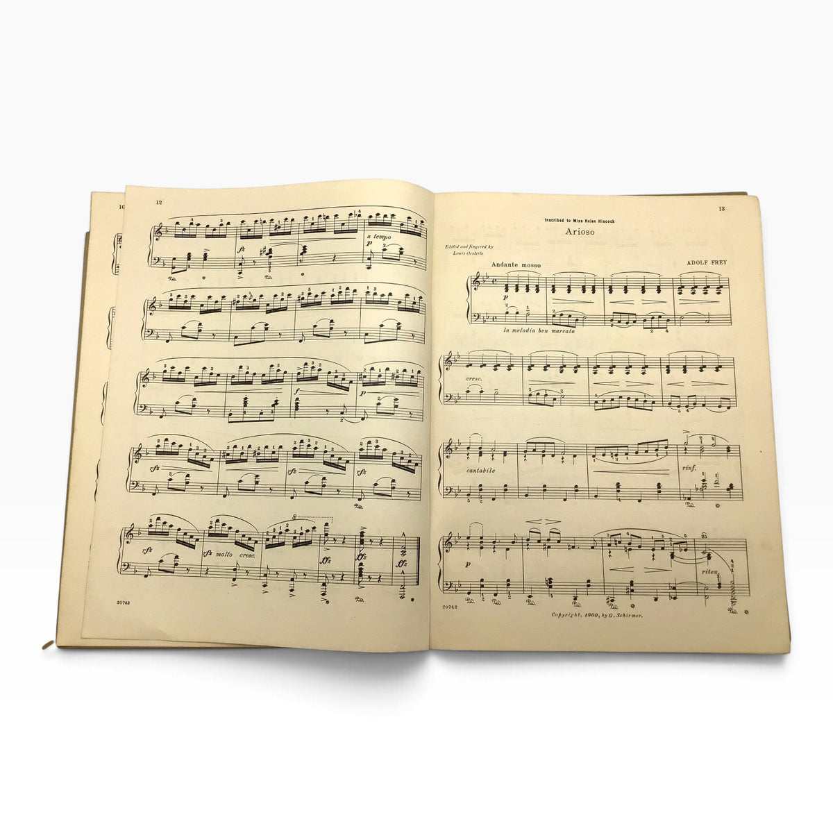 Schirmer's Household Series of Music Books No. 29 – Drawing-Room Favorites Vol. III – 1908
