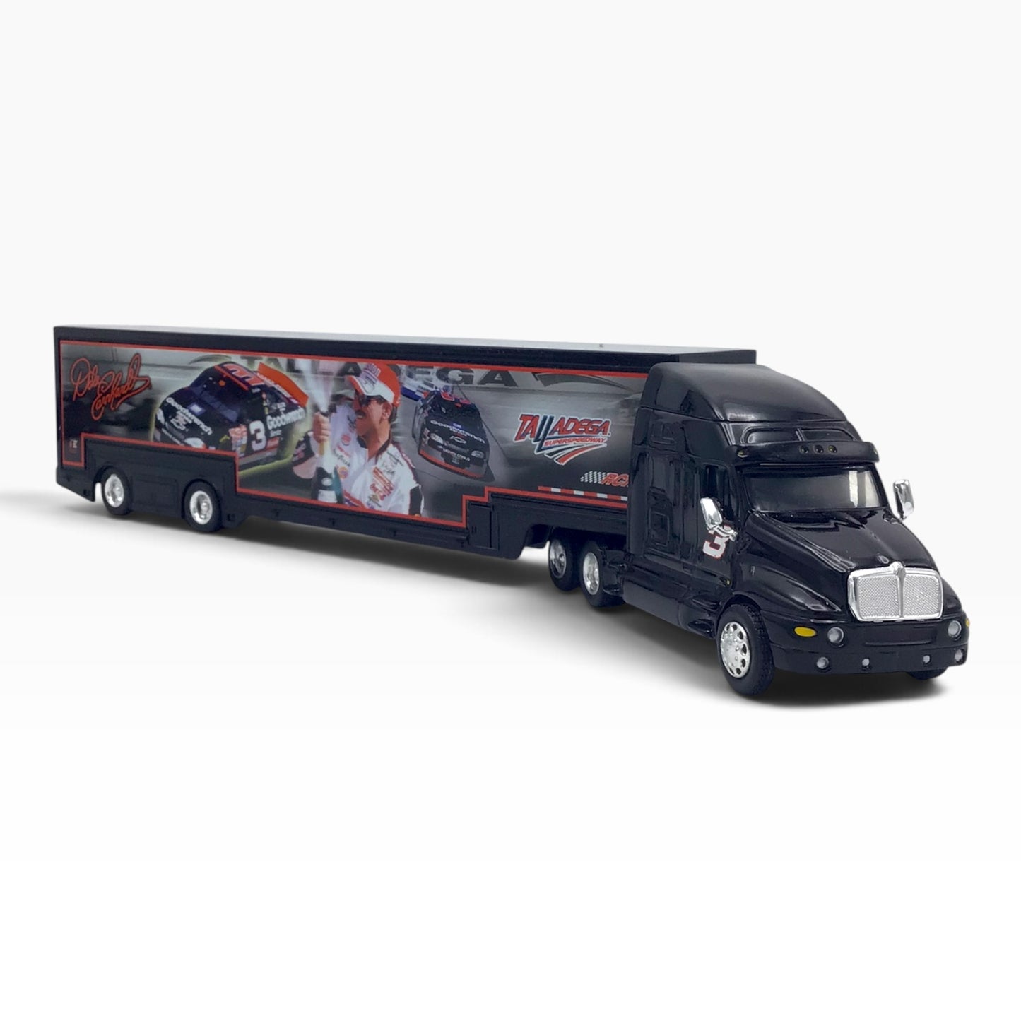 Dale Earnhardt #3 GM Goodwrench Talladega Track Tribute 2007 Hauler – 1:64 Scale Model Truck & Trailer - Limited Edition