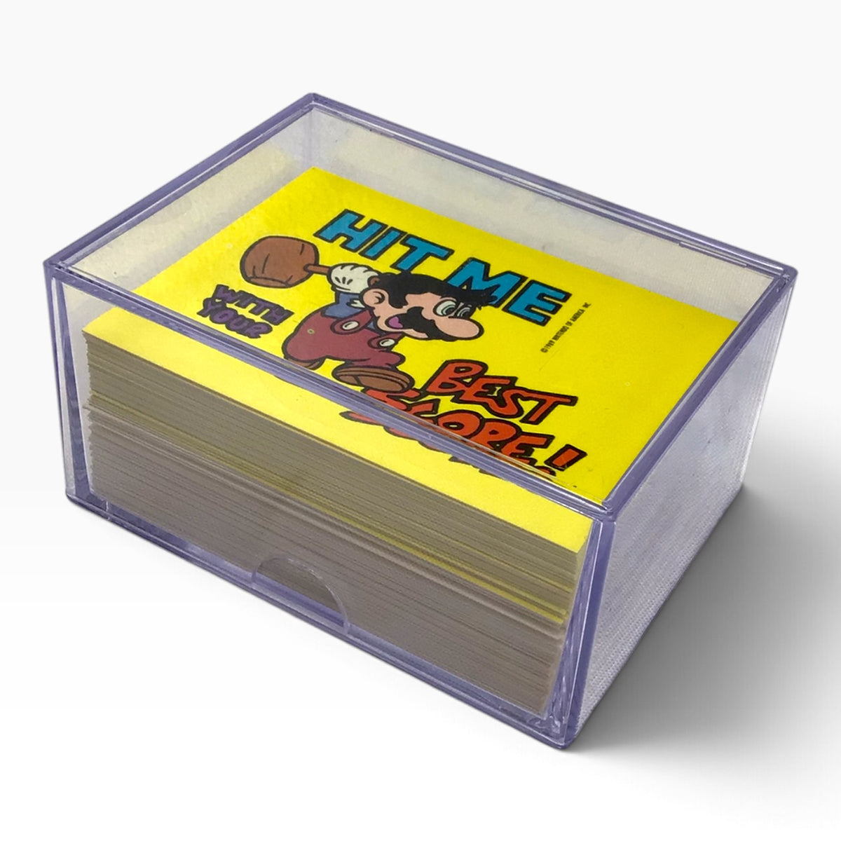 1989 Topps Nintendo Complete Set – 60 Scratch-Off Cards + 33 Stickers