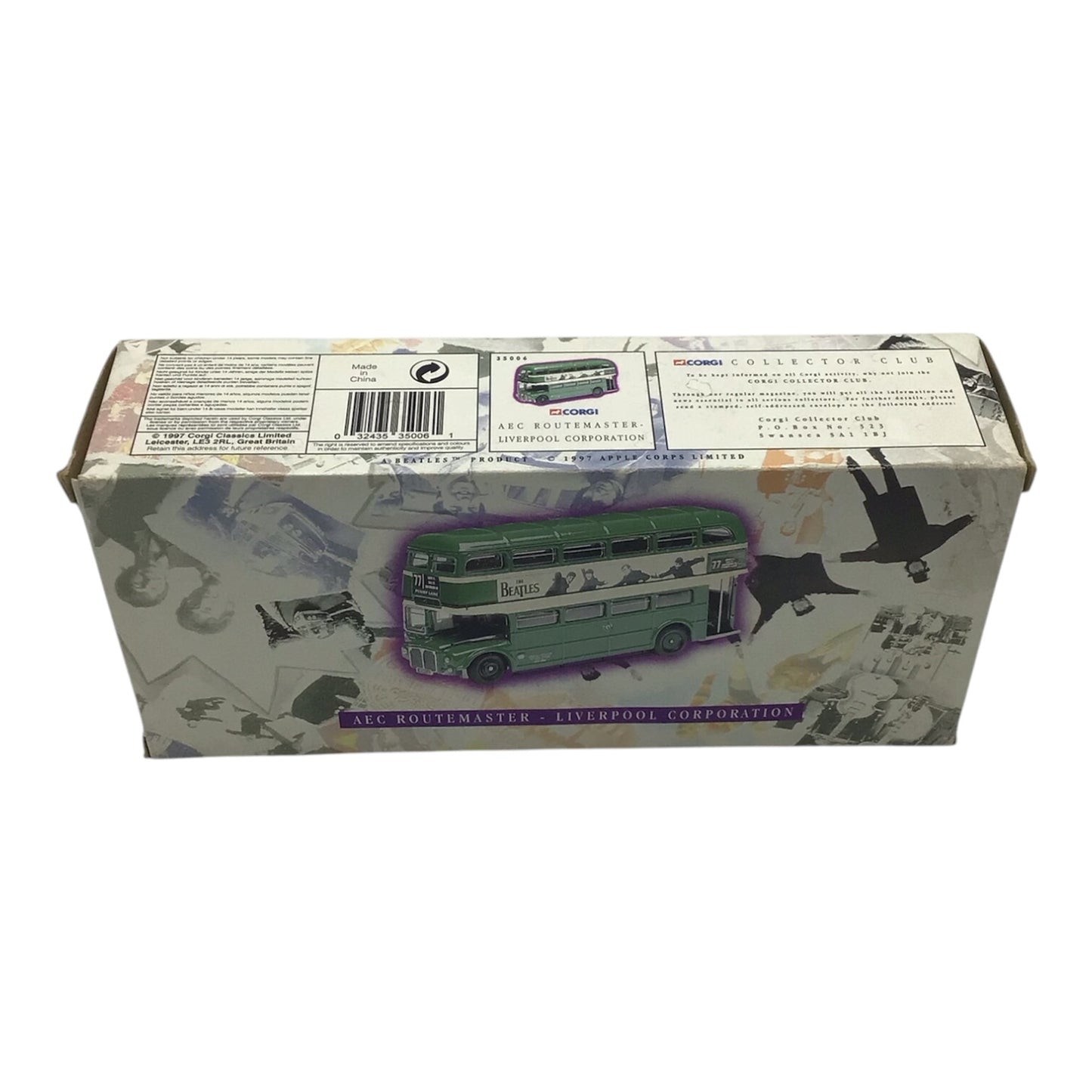 The Beatles Ace Routemaster Liverpool Corporation Model - Corgi