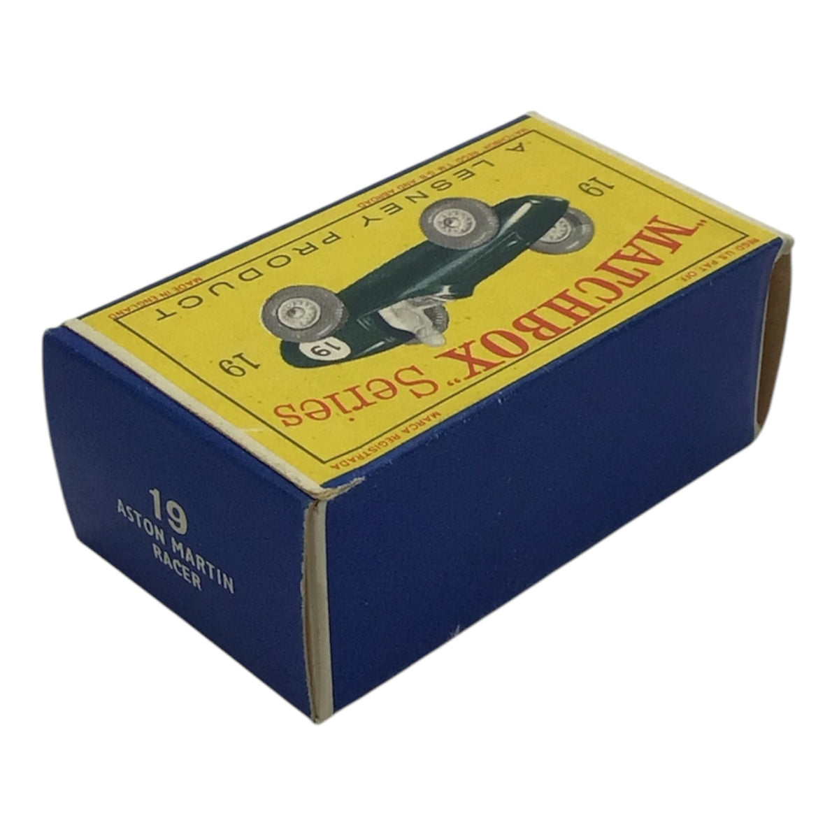 Lesney Matchbox Series #19 Aston Martin Racer w/ Original Box
