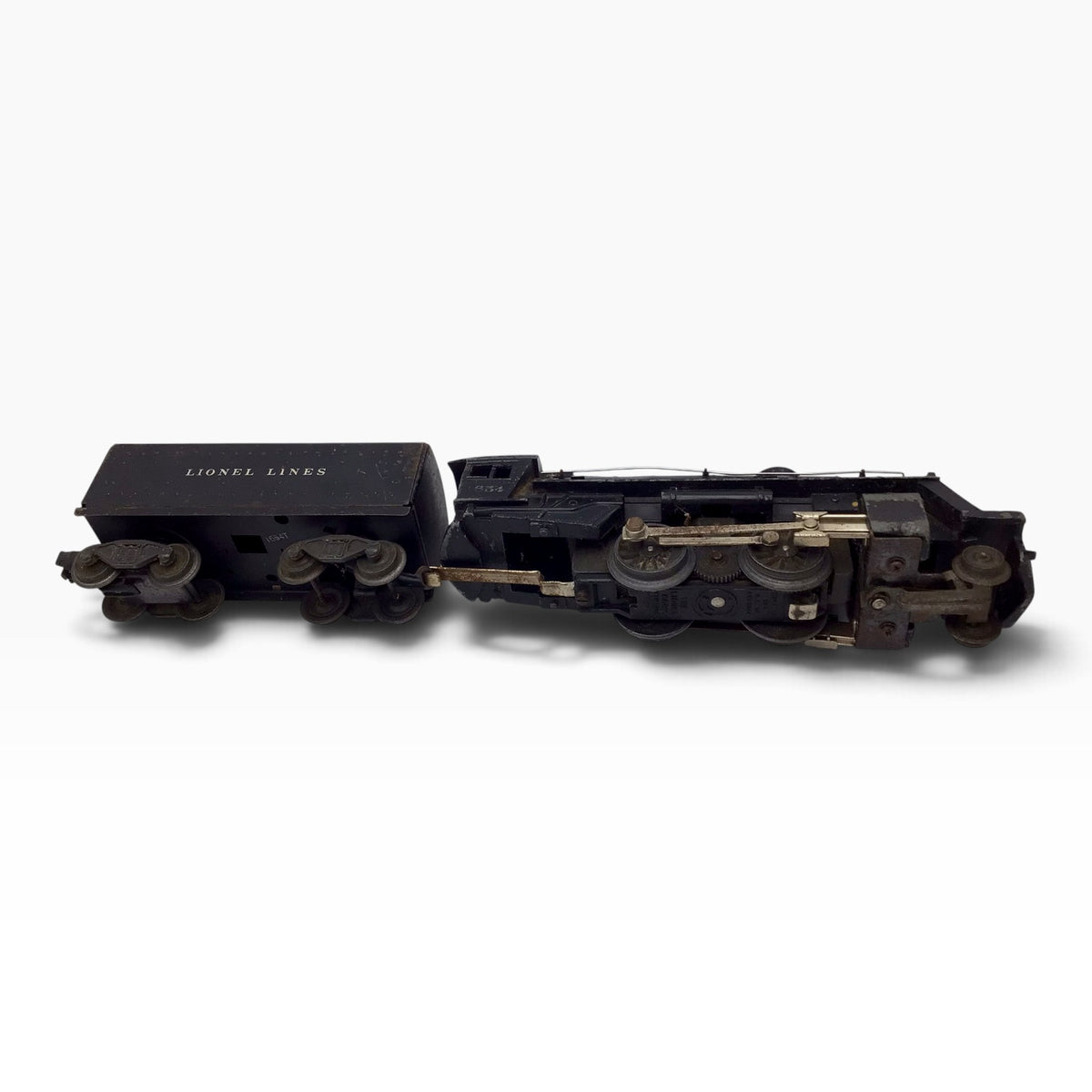 Lionel Vintage #1654 2-4-2 Scout Steam Locomotive & Tender