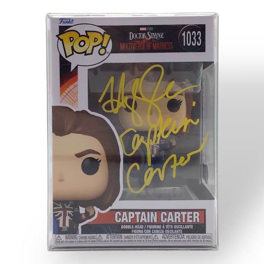 Funko Pop! Marvel Captain Carter #1033 Signed by Hayley Atwell