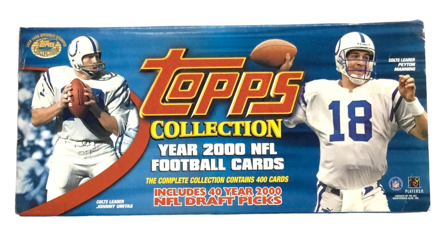 2000 TOPPS Collection NFL FOOTBALL COMPLETE 400 Card FACTORY SET Opened