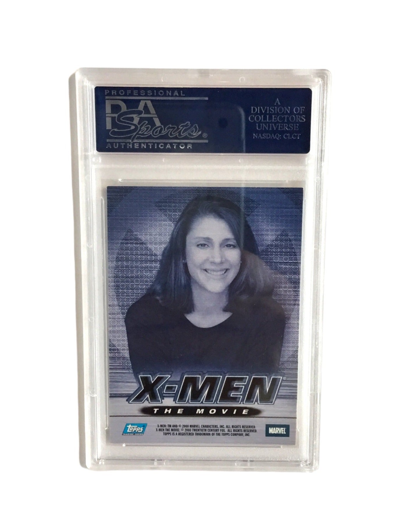 2000 Topps X-Men The Movie Producer Lauren Shuler Donner Autograph Card PSA NM 7