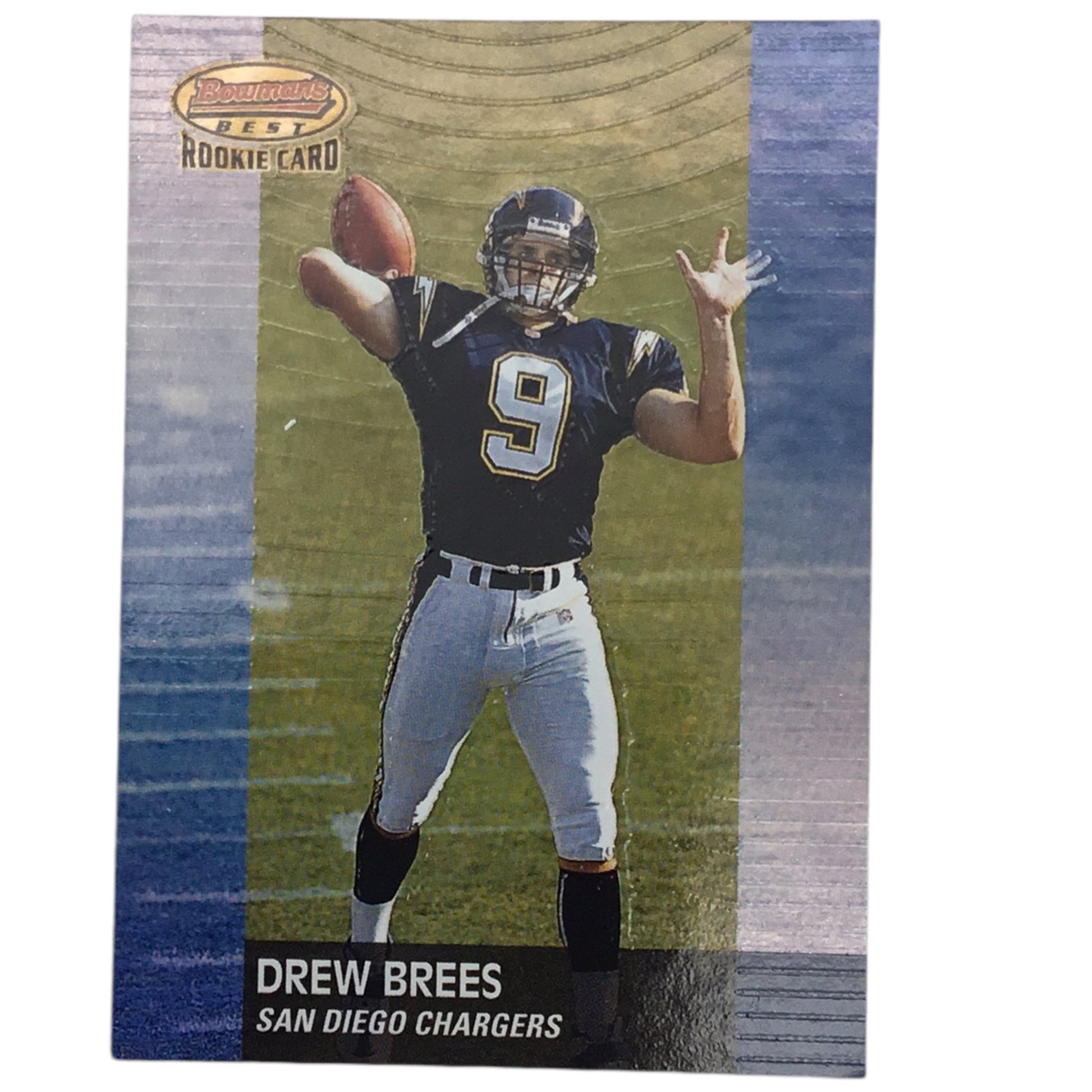 2001 Bowman's Best Drew Brees RC /1499