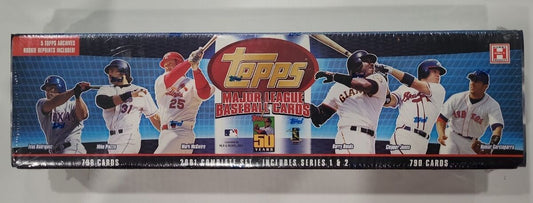 2001 Topps Factory Sealed Hobby Set Series 1 & 2